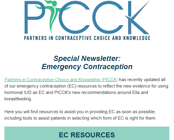 ec newsletter